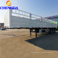 Объемный груз 40TON 3 Oxle Fence Semi Trailer